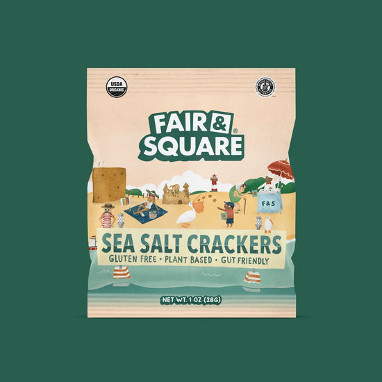 Sea Salt Crackers | 1oz Snack Pack