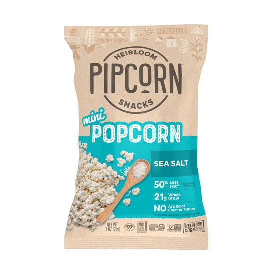 Sea Salt Mini Popcorn 1oz Single-Serve