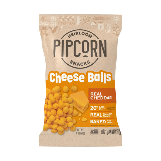 Cheddar Cheese Balls 1oz Single-Serve