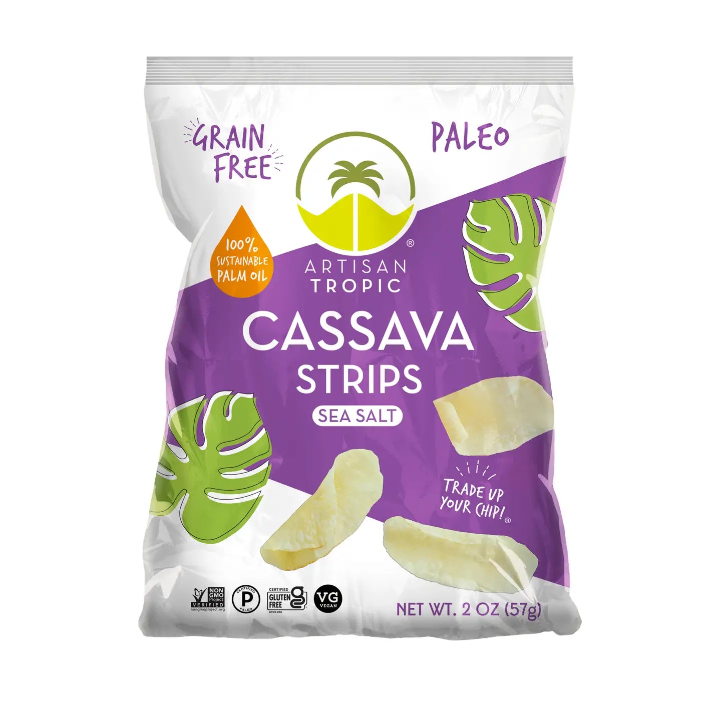 Cassava Strips Sea Salt