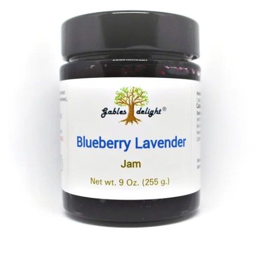 Blueberry Lavender Jam 9 Oz