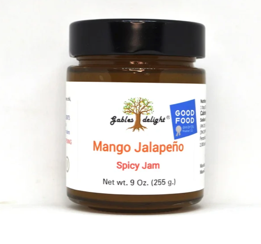 Mango Jalapeño Spicy Jam 9 Oz.