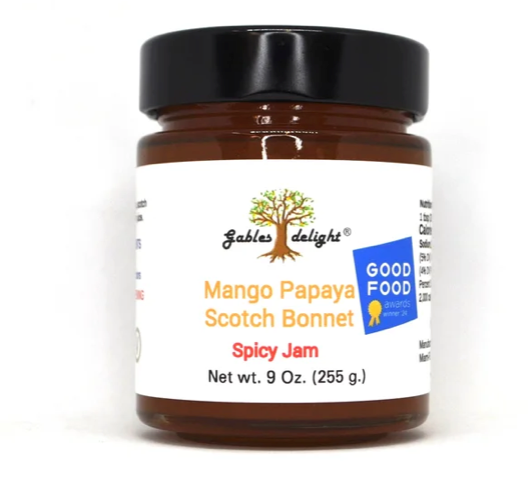 Mango Papaya Scotch Bonnet Spicy Jam 9 Oz. | 2024 Good Food Award Winner