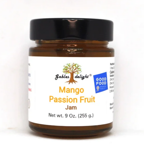 Mango Passion Fruit Jam 9 Oz.