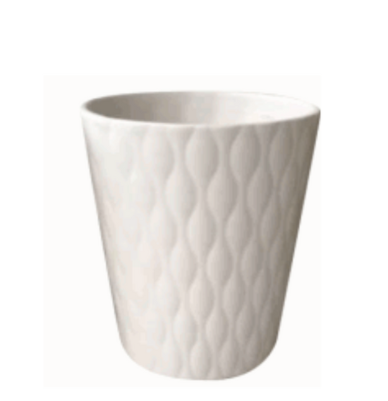 Evi White Planter