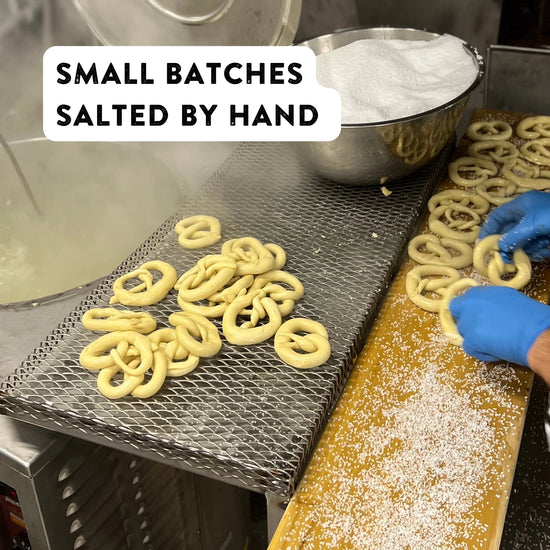 Handmade Pretzels, Salted